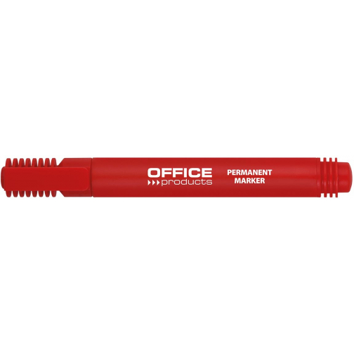 Office Products permanent marker 1-3 mm, rond, rood