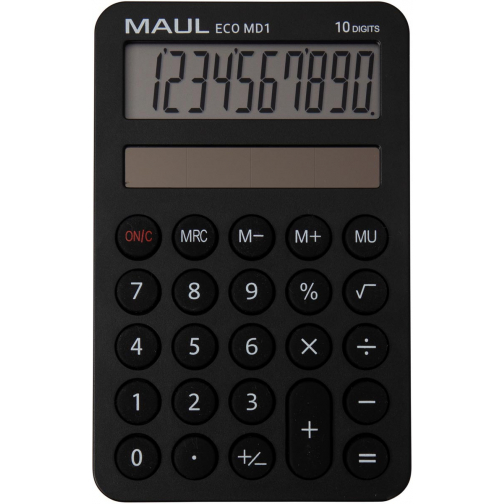 MAUL bureaurekenmachine ECO MD 1, zwart