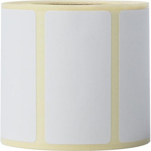 Brother voorgesneden etiketten voor direct thermisch printen, ft 51 x 26 mm, pak van 500 etiketten
