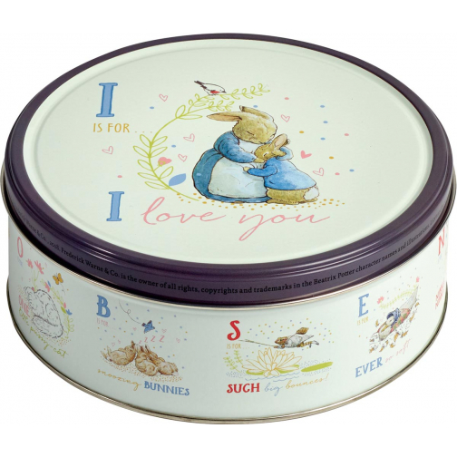 Hamlet koeken Peter Rabbit, metalen doos van 150 gram