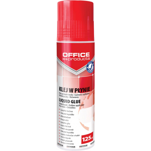 OFFICE products vloeibaar lijm, transparant, 125 ml