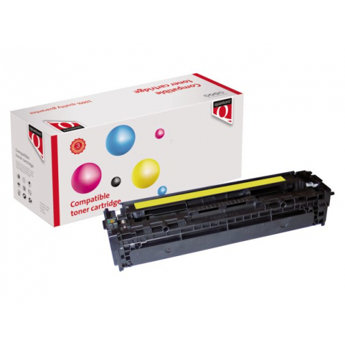 Tonercartridge Quantore HP CB542A 125A geel
