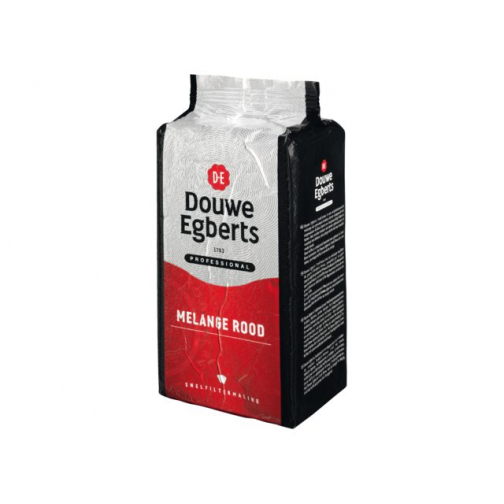 Koffie Douwe Egberts snelfiltermaling Melange Rood 1kg