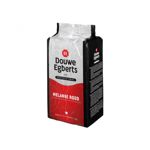 Koffie Douwe Egberts standaardmaling Melange Rood 1kg
