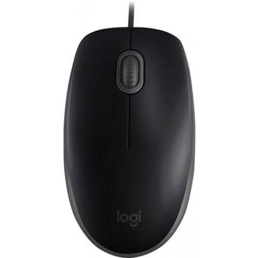 Logitech stille muis B110, zwart