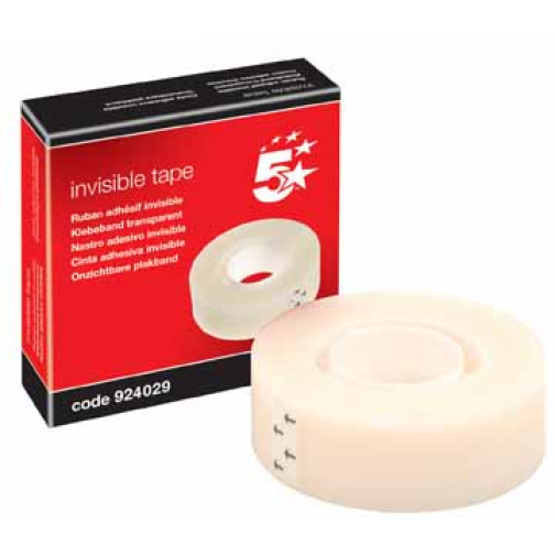 Pergamy invisible tape, ft 19 mm x 33 m