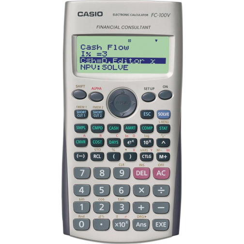 Casio Financiële rekenmachine FC-100V
