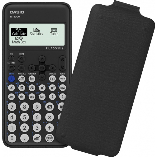 Casio wetenschappelijke rekenmachine FX82CW, Belgische versie
