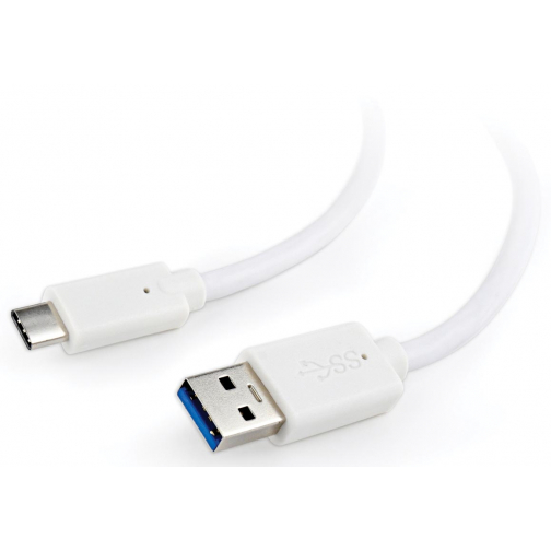 Cablexpert oplaad- en gegevenskabel, USB 3.0-stekker naar USB 3.1 type-C-stekker, 1,8 m