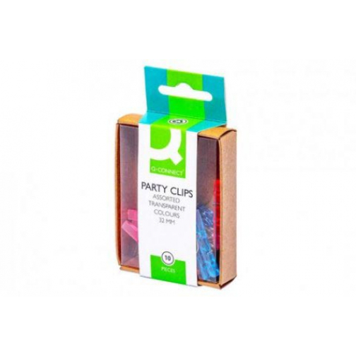 Q-CONNECT wasknijper, mini, 32 mm, doos van 10 stuks
