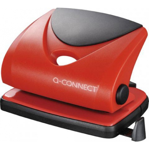 Q-CONNECT perforator Medium Duty, 20 blad, rood