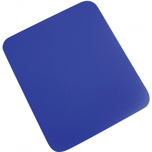 Q-CONNECT muismat, economy, ft 22 x 33 cm , blauw
