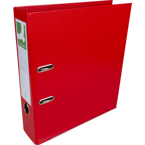 Q-CONNECT ordner, voor ft A4, volledig uit PP, rug van 8 cm, rood