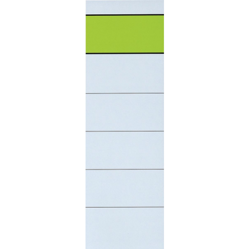 Q-CONNECT rugetiketten, zelfklevend, ft 6 x 19 cm, pak van 10 stuks