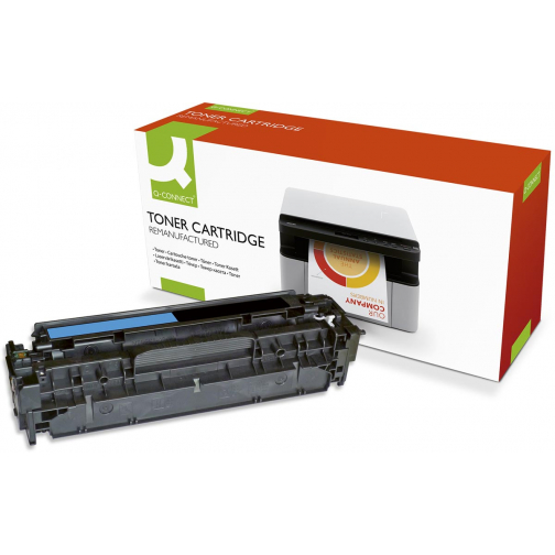 Q-CONNECT toner cyaan 2600 pagina's voor HP - OEM: CE411A