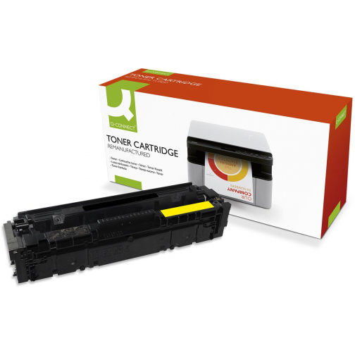 Q-CONNECT toner geel 2300 pagina's voor HP - OEM: CF402X
