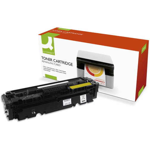 Q-CONNECT toner geel 2300 pagina's voor HP - OEM CF412A