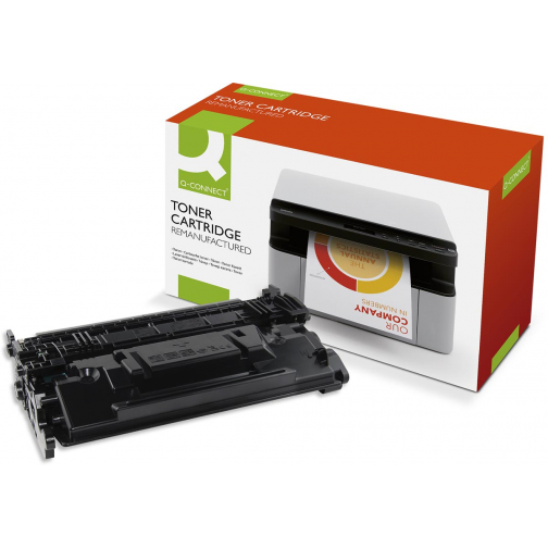 Q-CONNECT toner zwart 18000 pagina's voor HP - OEM CF287X