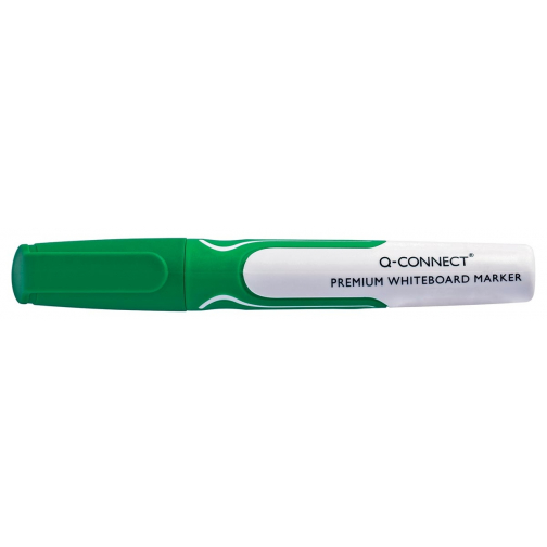Q-CONNECT whiteboard marker, 3 mm, ronde punt, groen