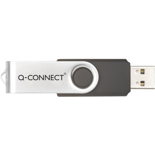 Q-CONNECT USB stick 2.0, zwart, 16 GB