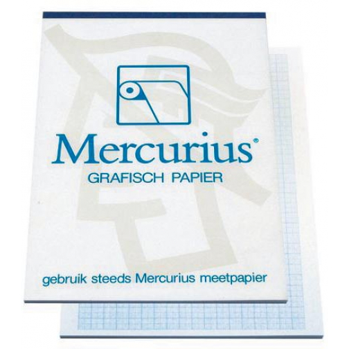 Mercurius millimeterpapier, ft A3, blok van 50 vel