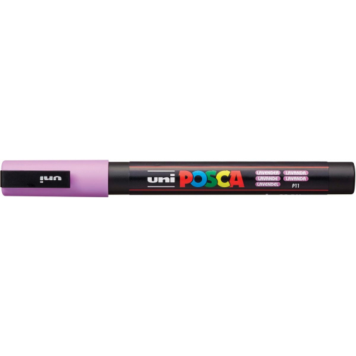 uni-ball Paint Marker op waterbasis Posca PC-3M, lavendel