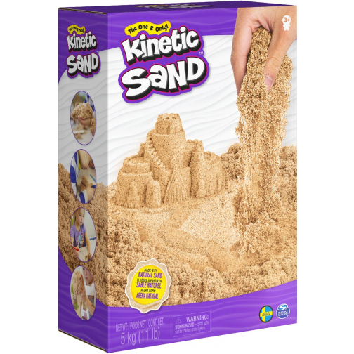Spin Master Kinetic Sand modelleerzand, doos van 5 kg