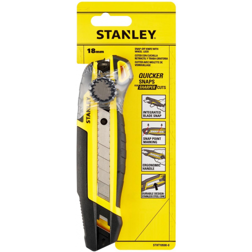 Stanley cutter met schroefknop MPP Quick Snap 18 mm