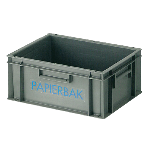 Asbak Rubbermaid Groundskeeper Tuscan zwart