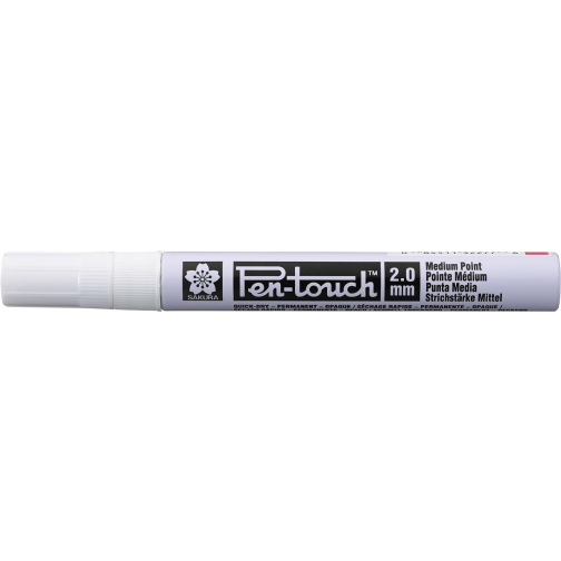 Sakura paint Marker Pen-Touch, medium, fluorescerend rood