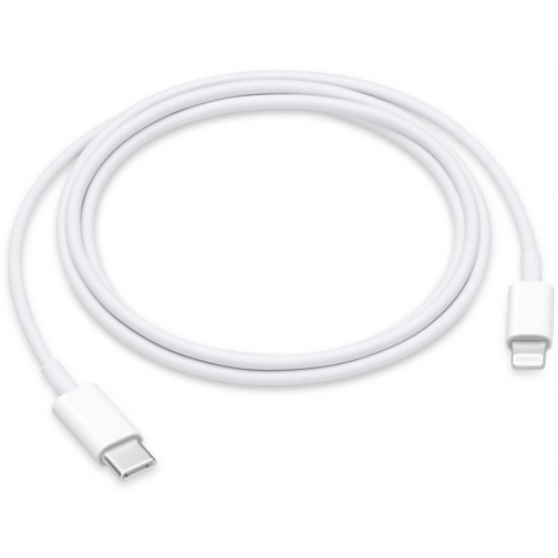 Apple kabel, Lightning (8-pin) naar USB-C, 1 m, wit