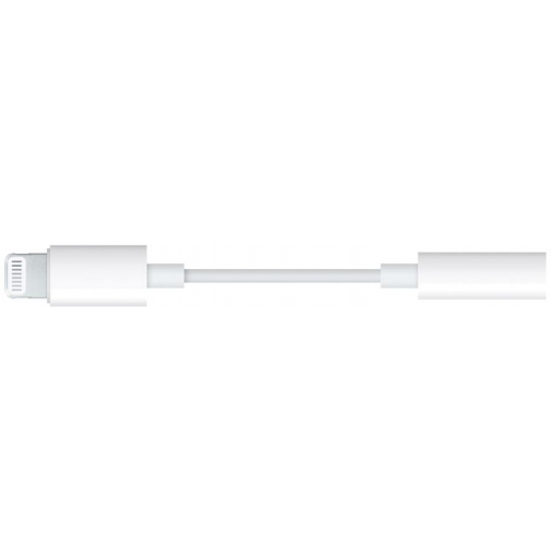 Apple Lightning (8-pin) naar 3.5 mm jack adapter, wit