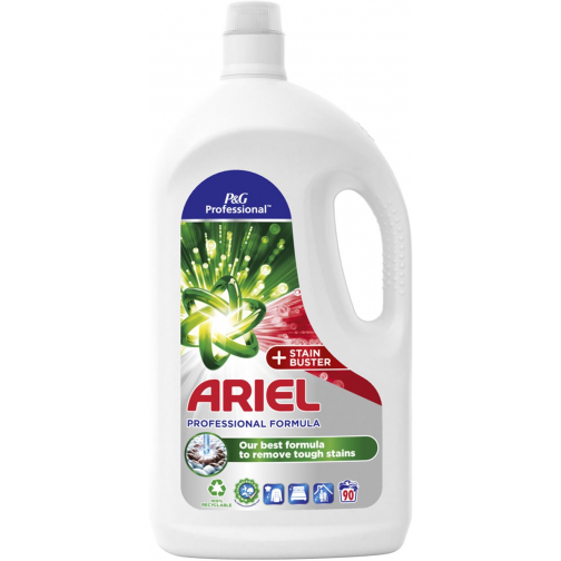 Ariel vloeibaar wasmiddel Stain Buster, fles van 4,05 l