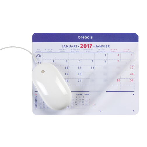 Brepols muismatkalender, ft 23X18 cm, Nederlands-Frans, 2027