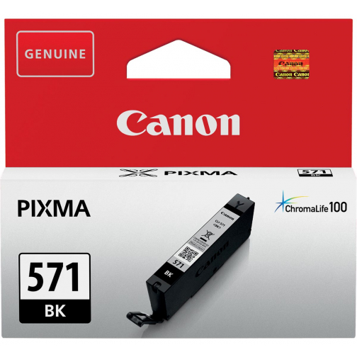 Canon inktcartridge CLI-571Z, 398 foto's, OEM 0385C001, zwart
