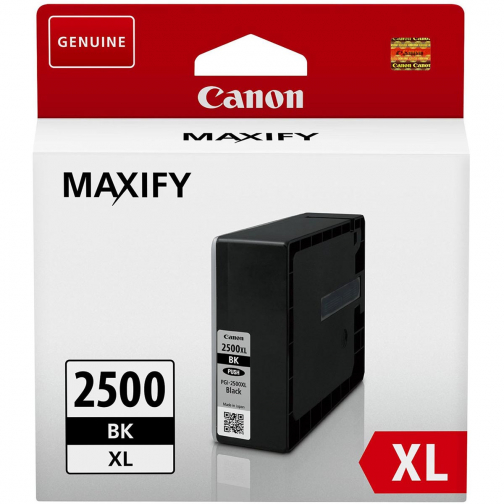 Canon inktcartridge PGI-2500XL, 2.500 pagina's, OEM 9254B001, zwart