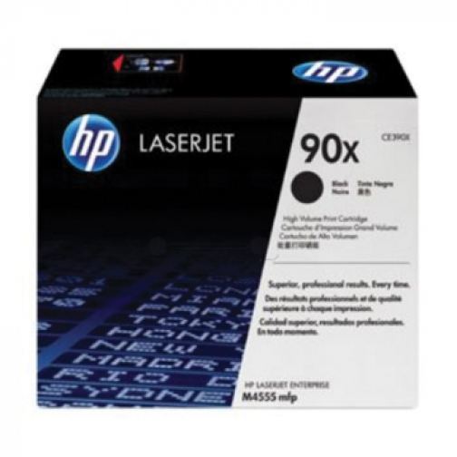 HP toner 90X, 24 000 pagina's, OEM CE390X, zwart