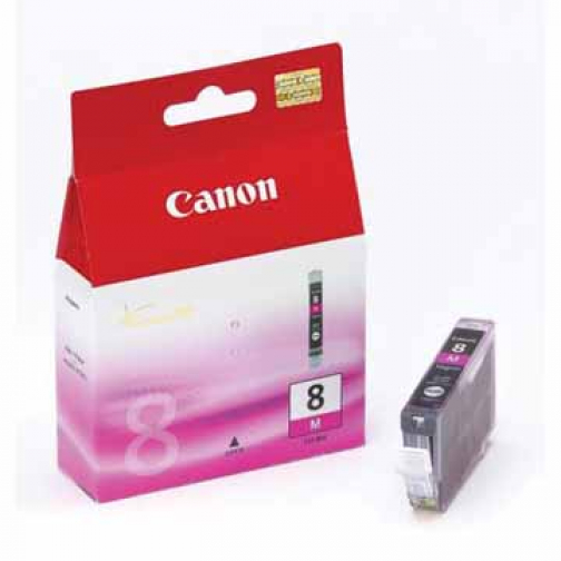 Canon inktcartridge CLI-8M, 478 pagina's, OEM 0622B001, magenta