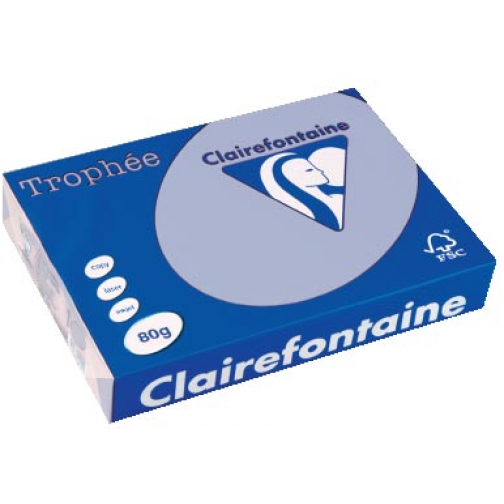 Clairefontaine Trophée gekleurd papier, A4, 80 g, 500 vel, lavendel