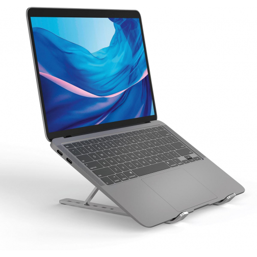 Durable Fold laptopstandaard, zilver