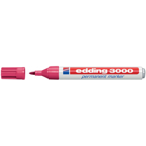Edding permanent marker 3000 karmijn