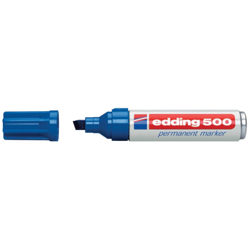 Edding permanente marker e-500 blauw