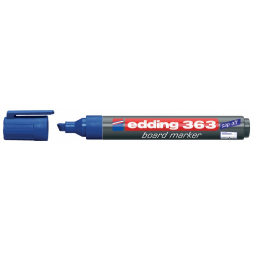 Edding witbordstiften e-363 blauw