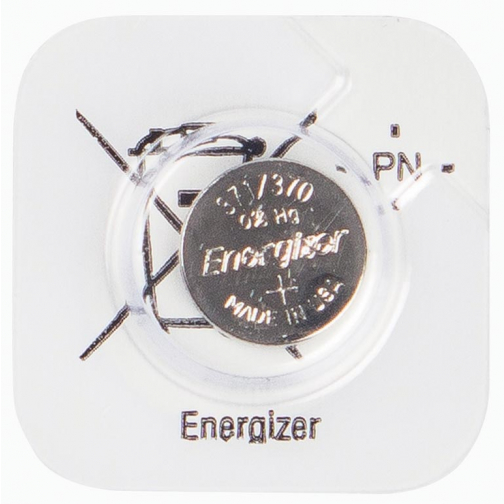 Energizer batterij knoopcel 371/370, op mini-blister