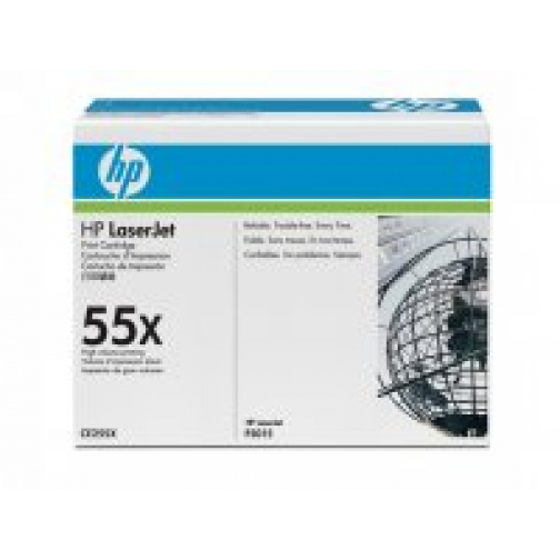 HP tonercartridge CE255X black