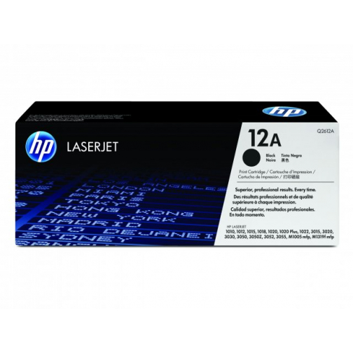 HP tonercartridge Q2612A black