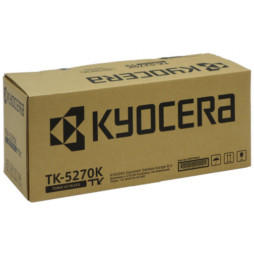 Kyocera toner TK-5270, 8.000 pagina's, OEM 1T02TV0NL0, zwart