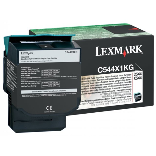 Lexmark tonercartridge C544X1KG black return program