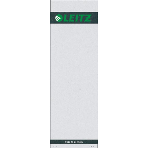 Leitz rugetiketten, voor serie 1080, ft 6,1 x 19,2 cm, pak van 100 stuks, wit