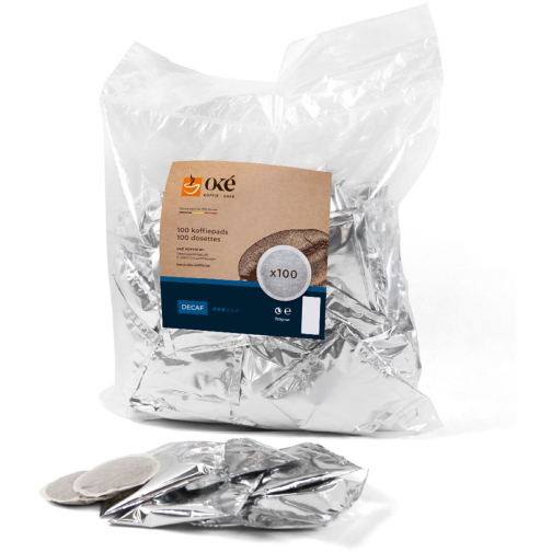 Oké koffiepads, Senseo compatible, Décaf, pak van 100 pads